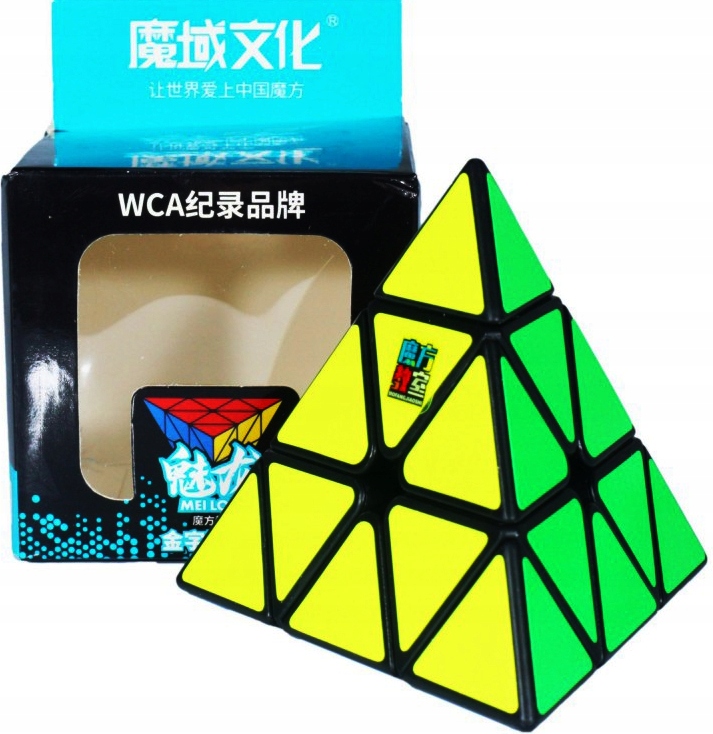 ORYGINALNA KOSTKA RUBIKA MoYu PYRAMINX Black 3x3x3