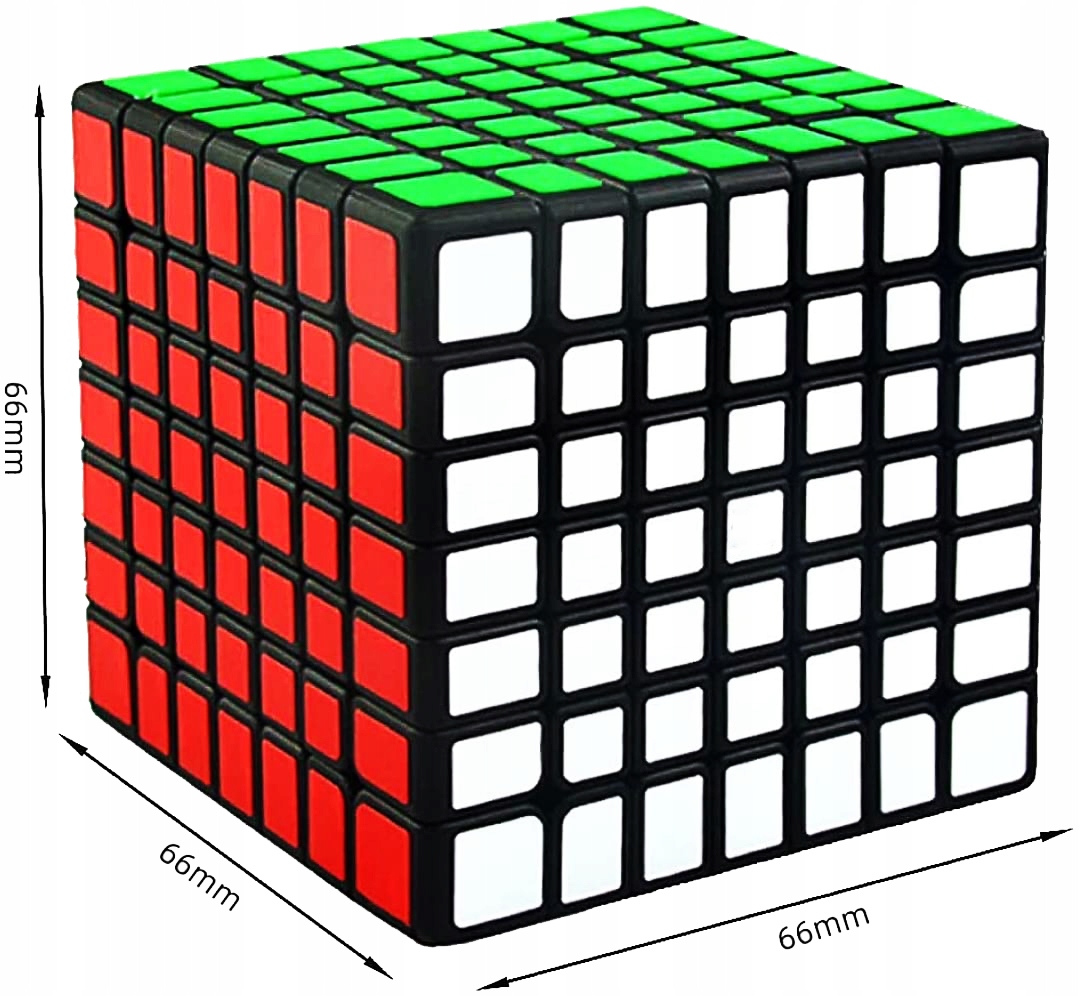 ORYGINALNA KOSTKA RUBIKA MoYu Black 7x7x7