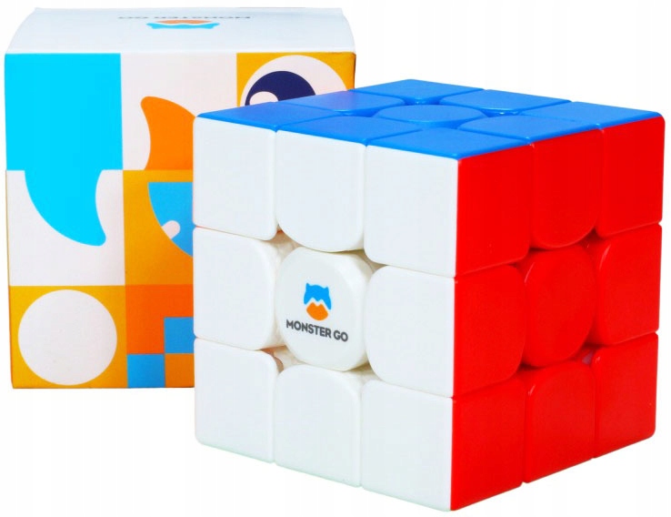 ORYGINALNA KOSTKA RUBIKA Monster Go MAGNETIC 3x3x3