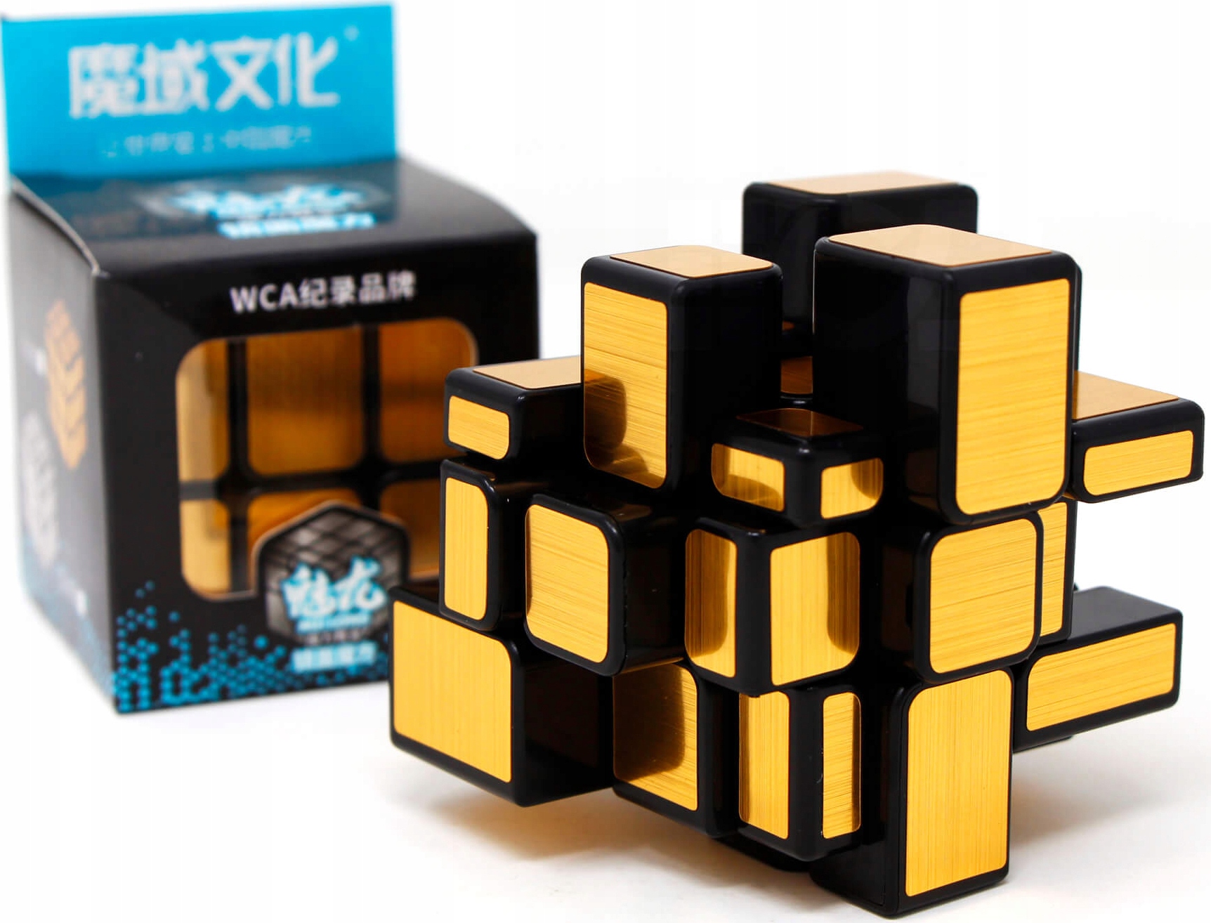 ORYGINALNA KOSTKA RUBIKA MoYu Mirror Gold 3x3x3