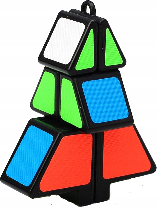 ORYGINALNA KOSTKA RUBIKA BRELOK Christmas Tree Cube