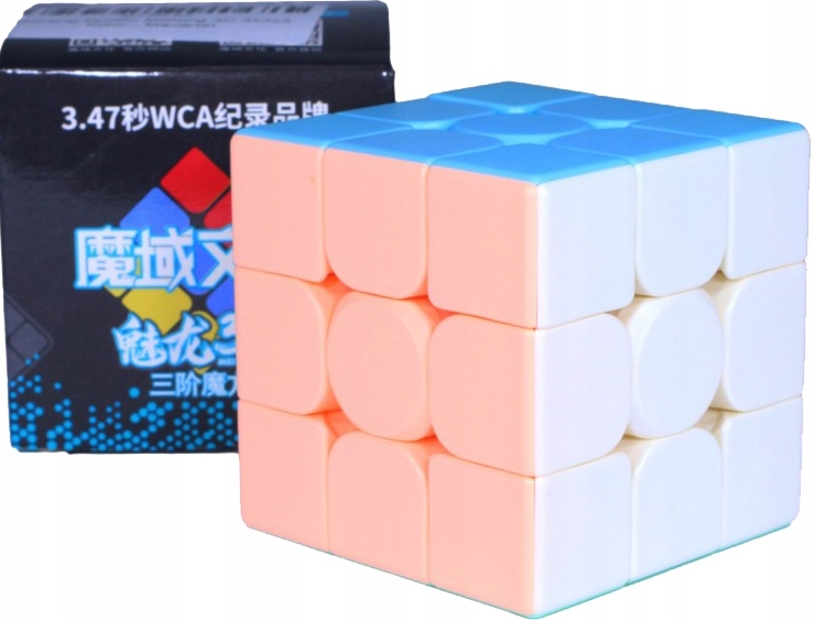 ORYGINALNA KOSTKA RUBIKA MoYu 3x3x3 Macaron