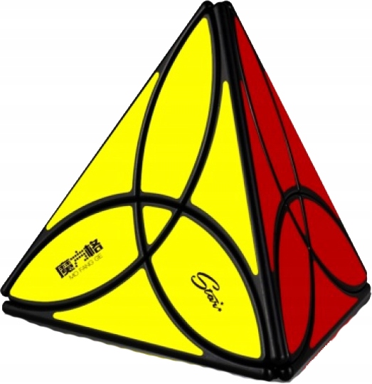 ORYGINALNA KOSTKA RUBIKA QiYi Clover Pyraminx