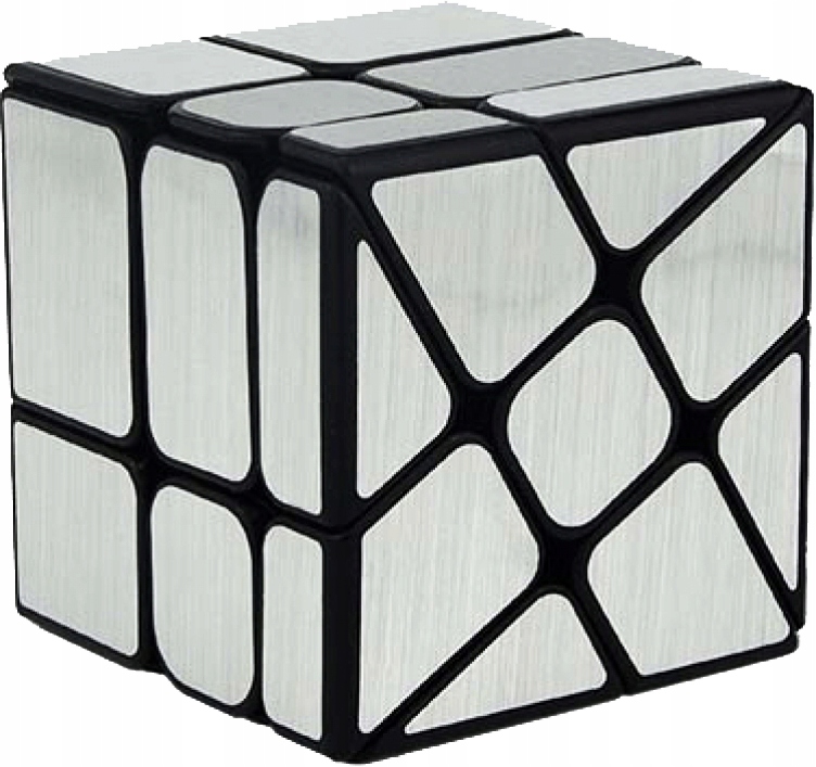 ORYGINALNA KOSTKA RUBIKA Mirror Wind Silver 3x3x3