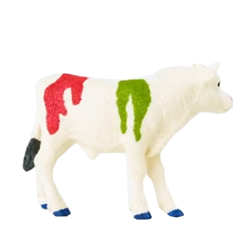 Schleich 72207 cielę wiosenne kolorowe