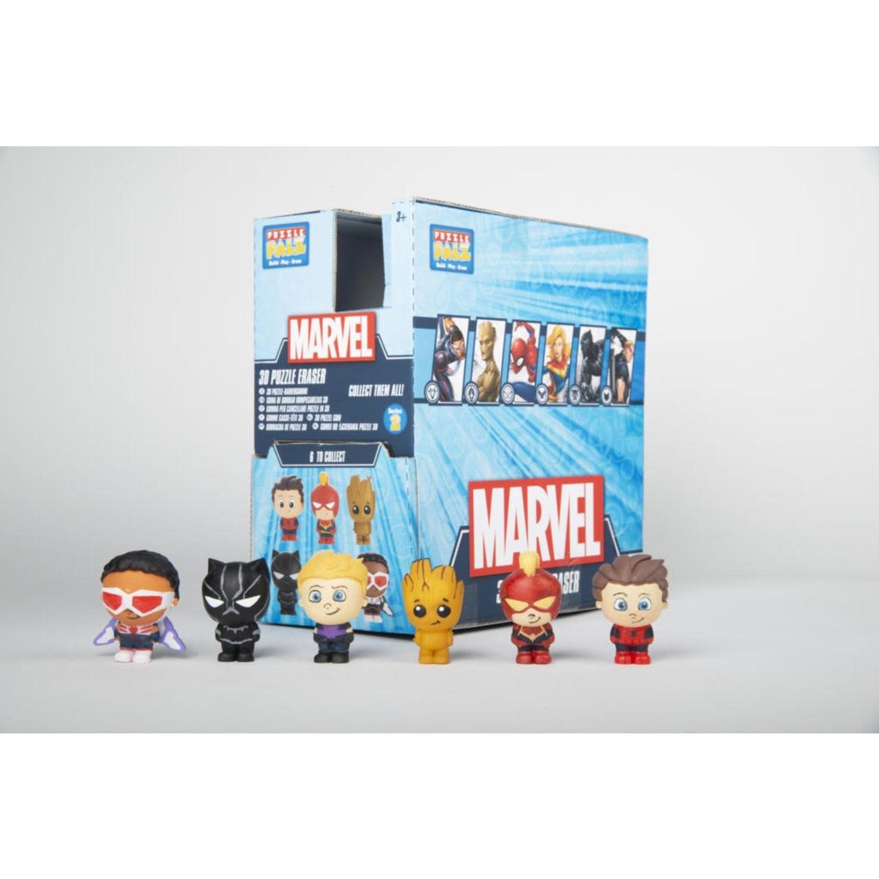 Marvel S2 gumki do ścierania Puzzle 3D 4,5x6cm