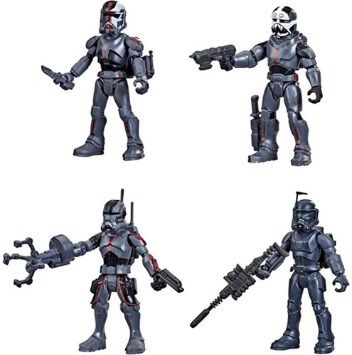 Hasbro Star Wars Mission Fleet Bad Batch 4pak