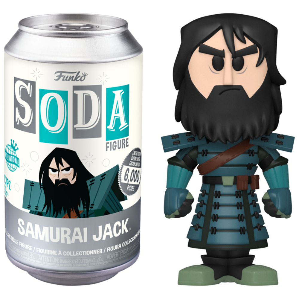 Funko Soda Samurai Jack Armored Vinyl puszka