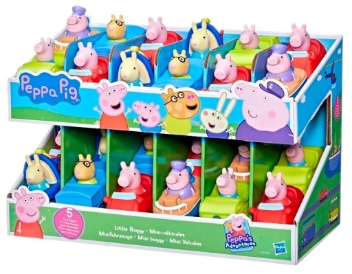 Hasbro Peppa Pig George z pojazdem 8cm figurki