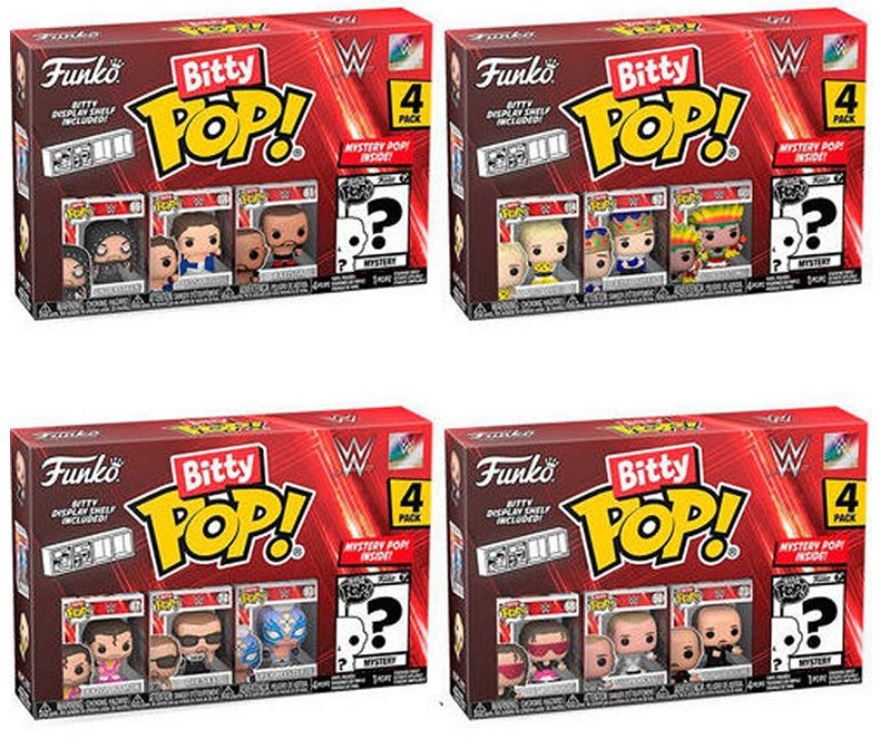 Funko Bitty POP! WWE Dusty Rhodes 2cm 4pak