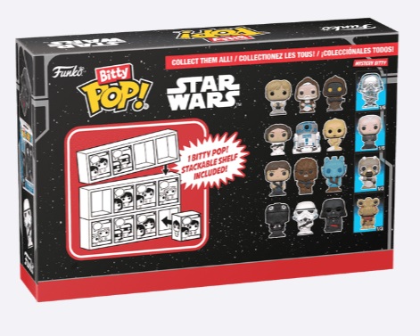 Funko Bitty POP! Star Wars Luke 2cm 4pak