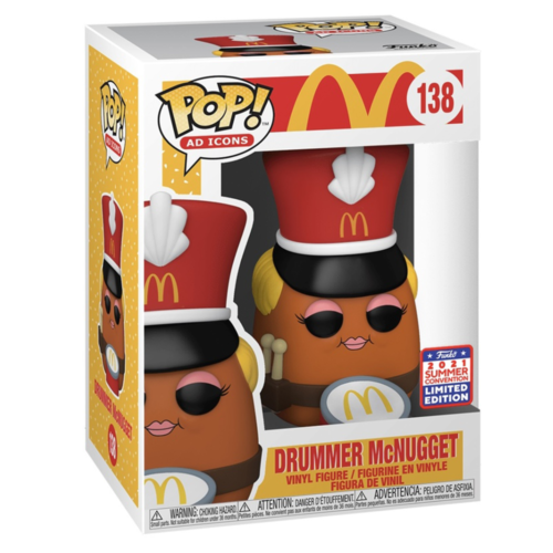 Funko POP! Ad Icons Drummer McNugget 138 figurka