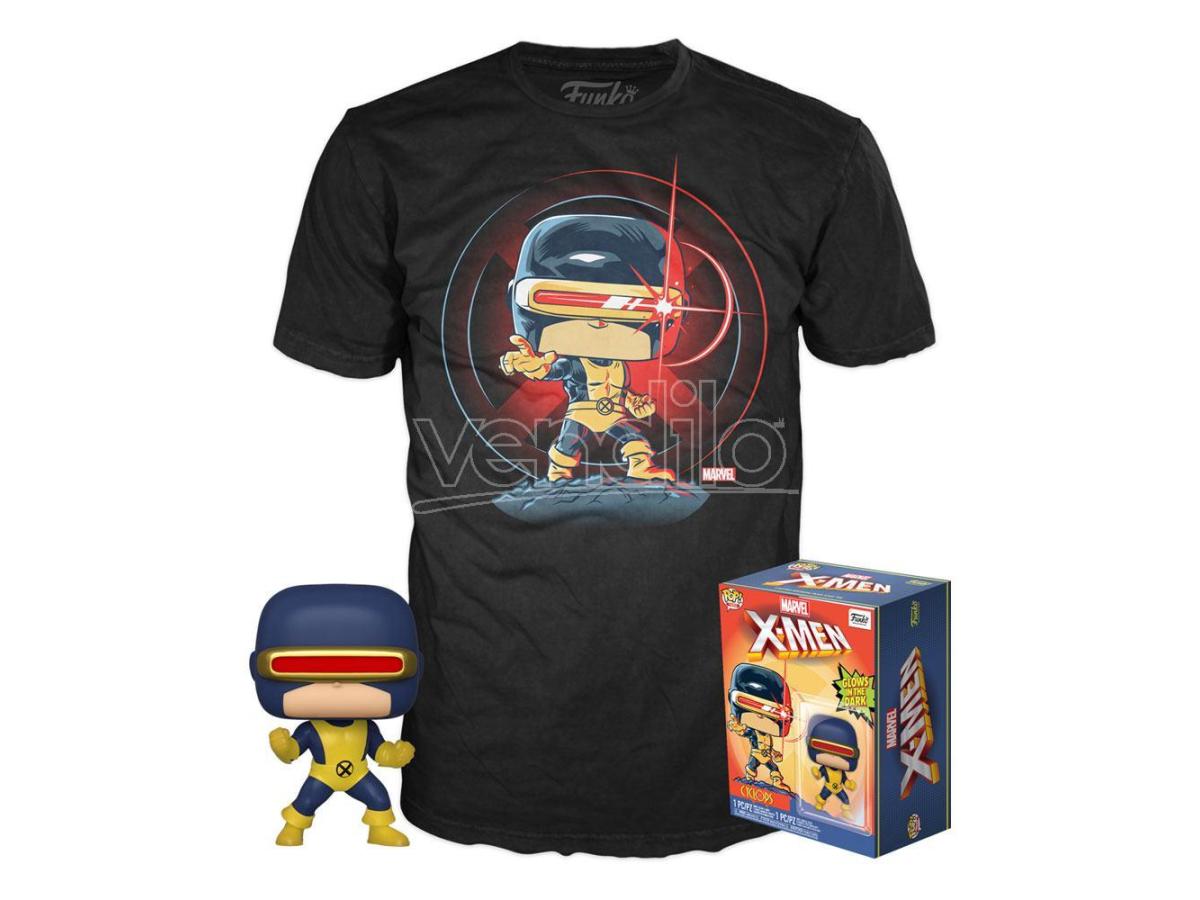 Funko POP! Tees Marvel 80th Cyclops 502 T-shirt L
