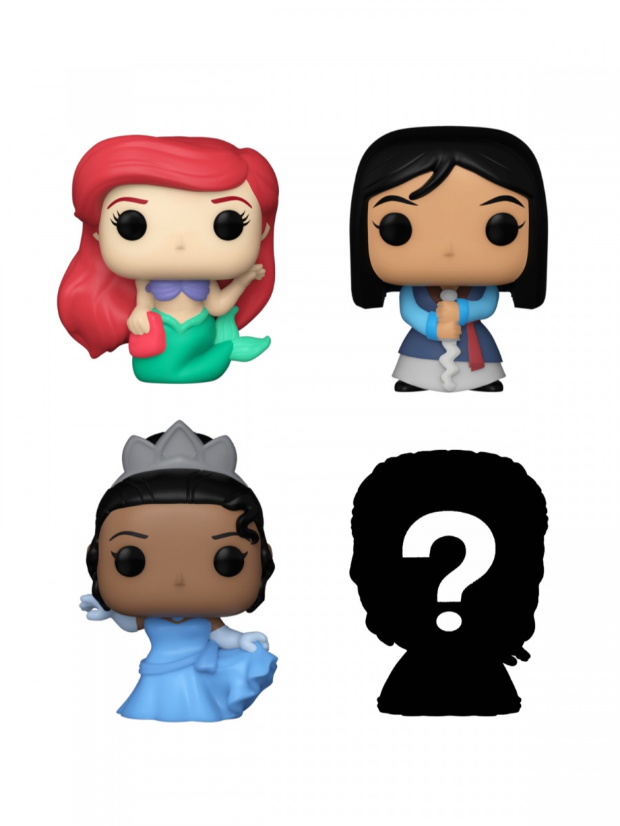 Funko Bitty POP! Disney Princess Ariel 2cm 4pak