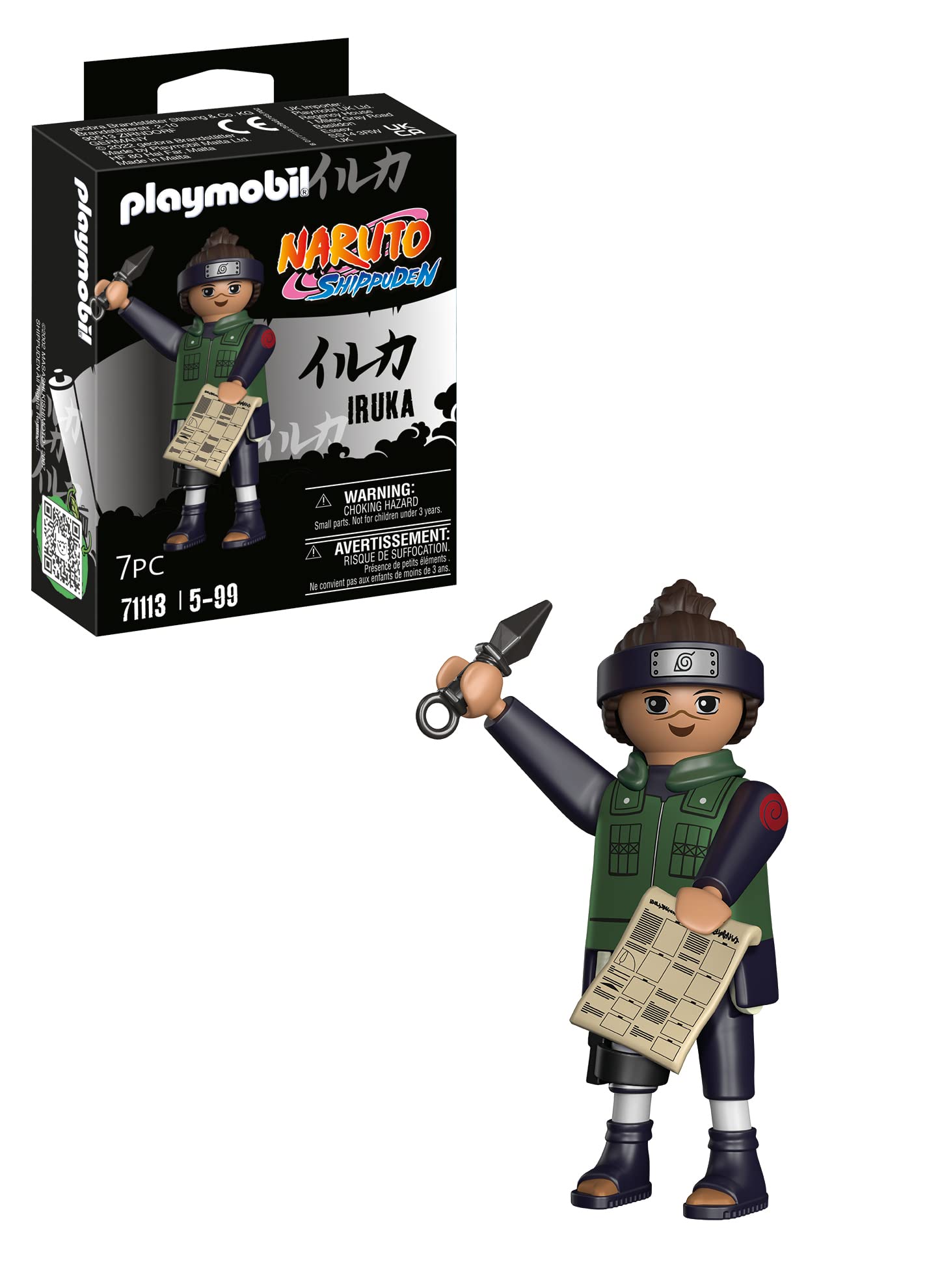 PLAYMOBIL 71113 Naruto Shippuden Iruka 7el