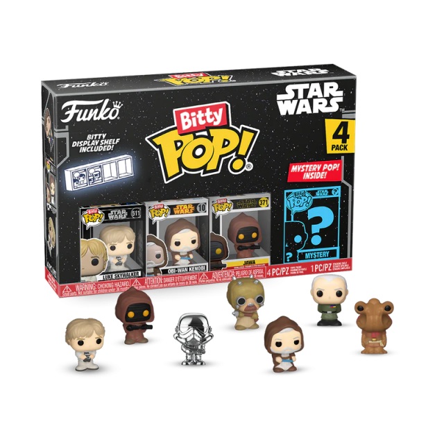 Funko Bitty POP! Star Wars Luke 2cm 4pak