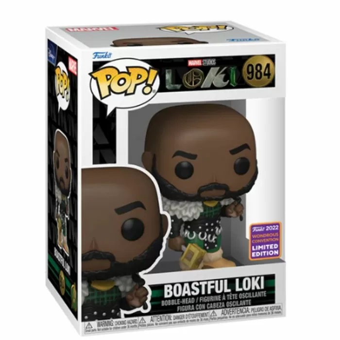 Funko POP! Marvel Loki Boastful Loki 984 Limited Edition