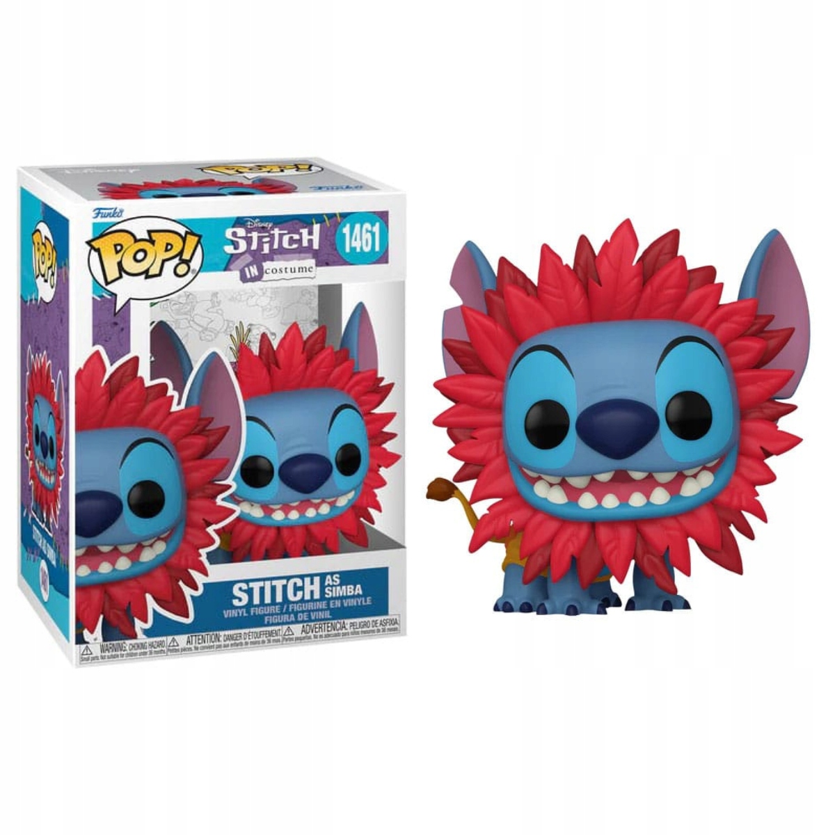 Funko POP! Disney Stitch as Simba 1461 figurka