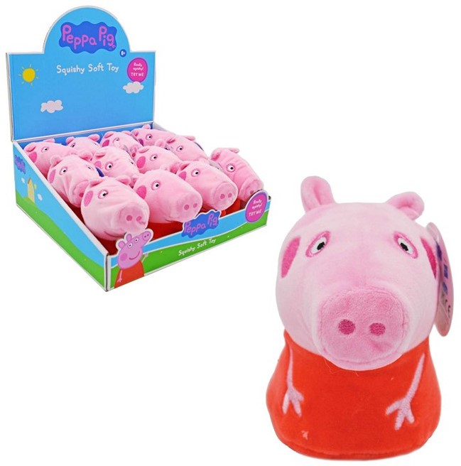 Hasbro Świnka Peppa Pig Squishy Plush 11cm