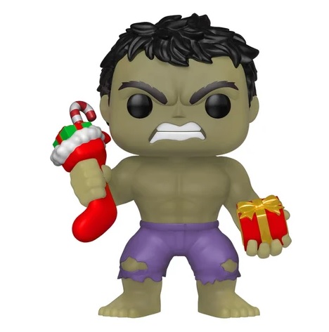 Funko POP! Marvel Happy Holidays Hulk Groot Cap Thanos 4pak SE