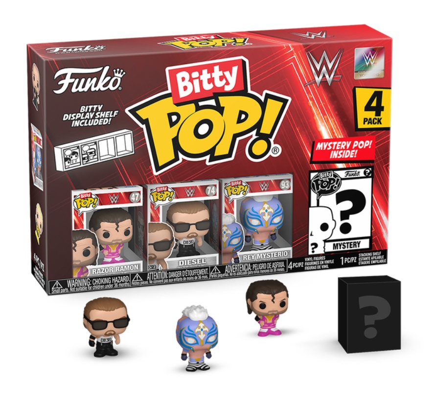 Funko Bitty POP! WWE Razor Ramon 2cm 4pak