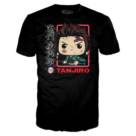 Funko POP! Tees Demon Slayer Tanjiro 867 figurka+T-shirt M