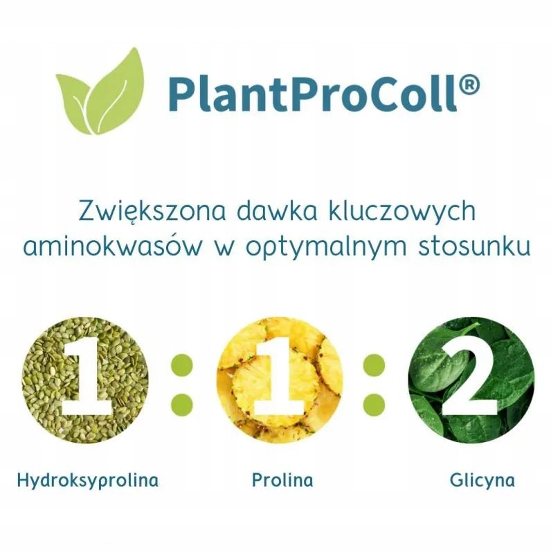 PEPTYDY Kolagenowe z WITAMINĄ C  WEGAŃSKIE aminokwasy Waniliowe Igennus