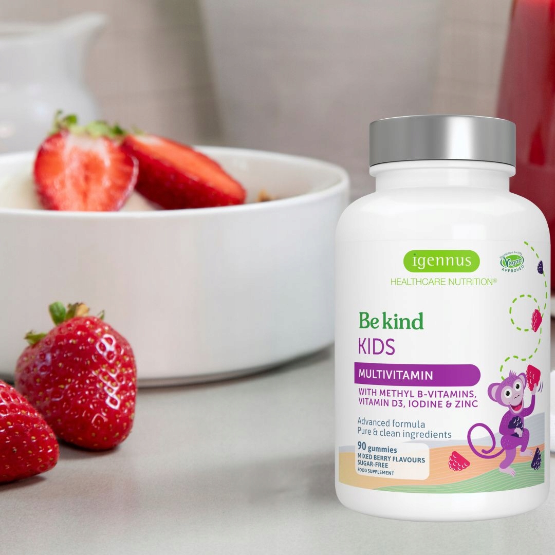 MULTIWITAMINA żelki dla dzieci OWOCOWE Aktywne WItaminy i Minerały Igennus