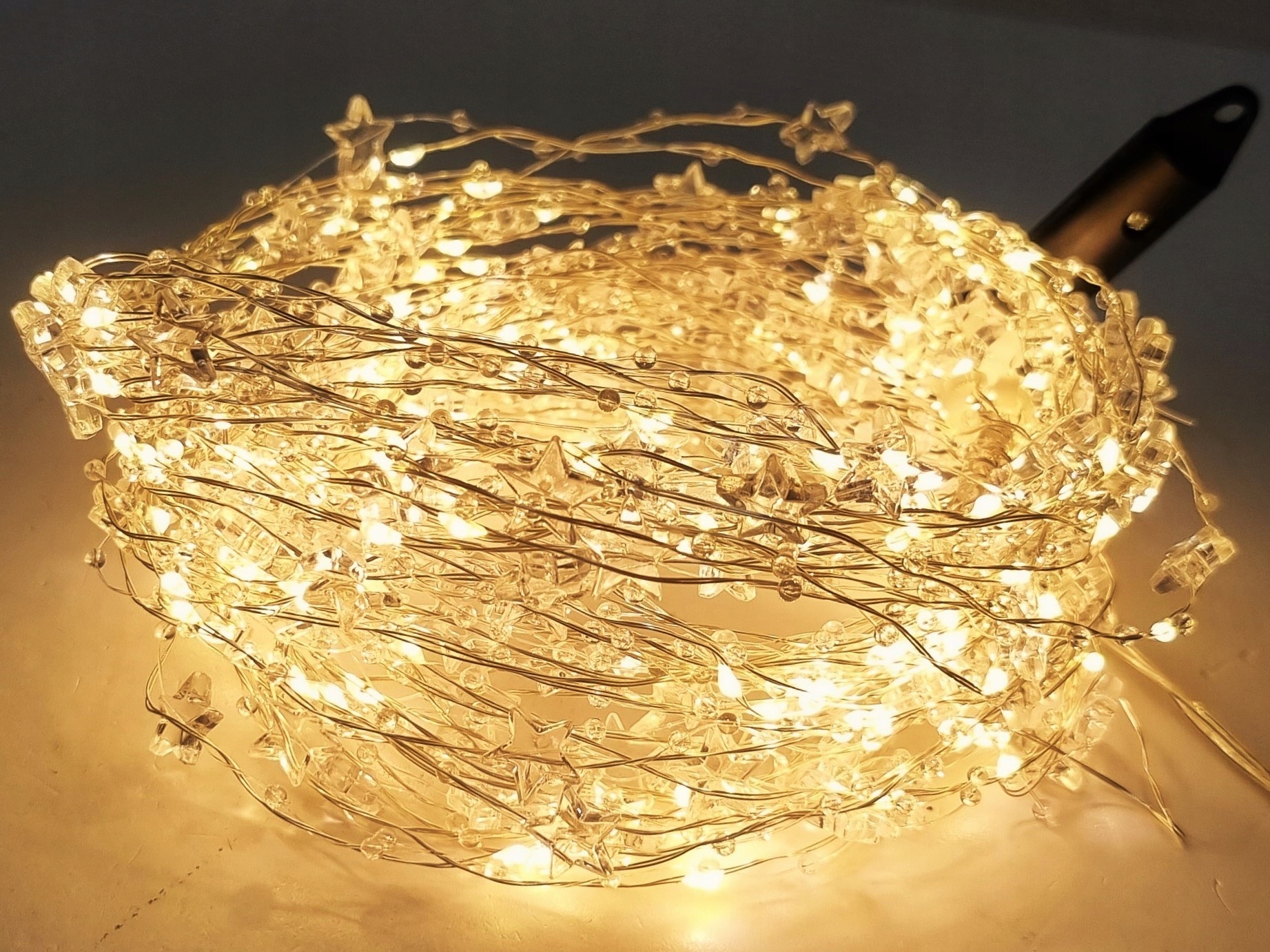 LAMPKI DRUCIKI KORALIKI 200 LED Programator MIKRO