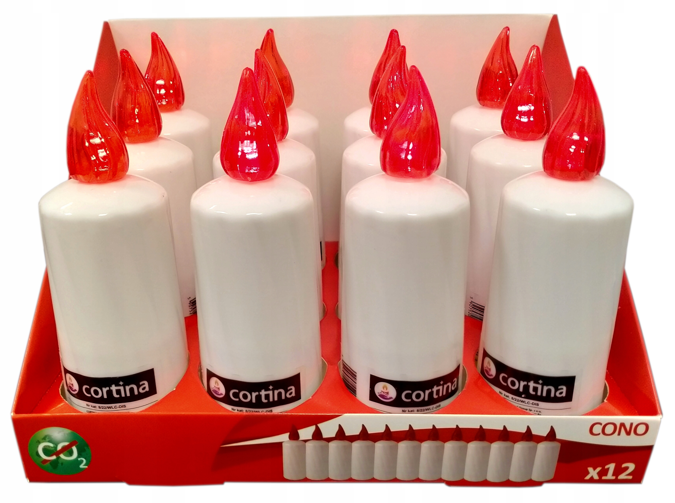 WKŁAD CONO 8/22/WLC - CZERWONY