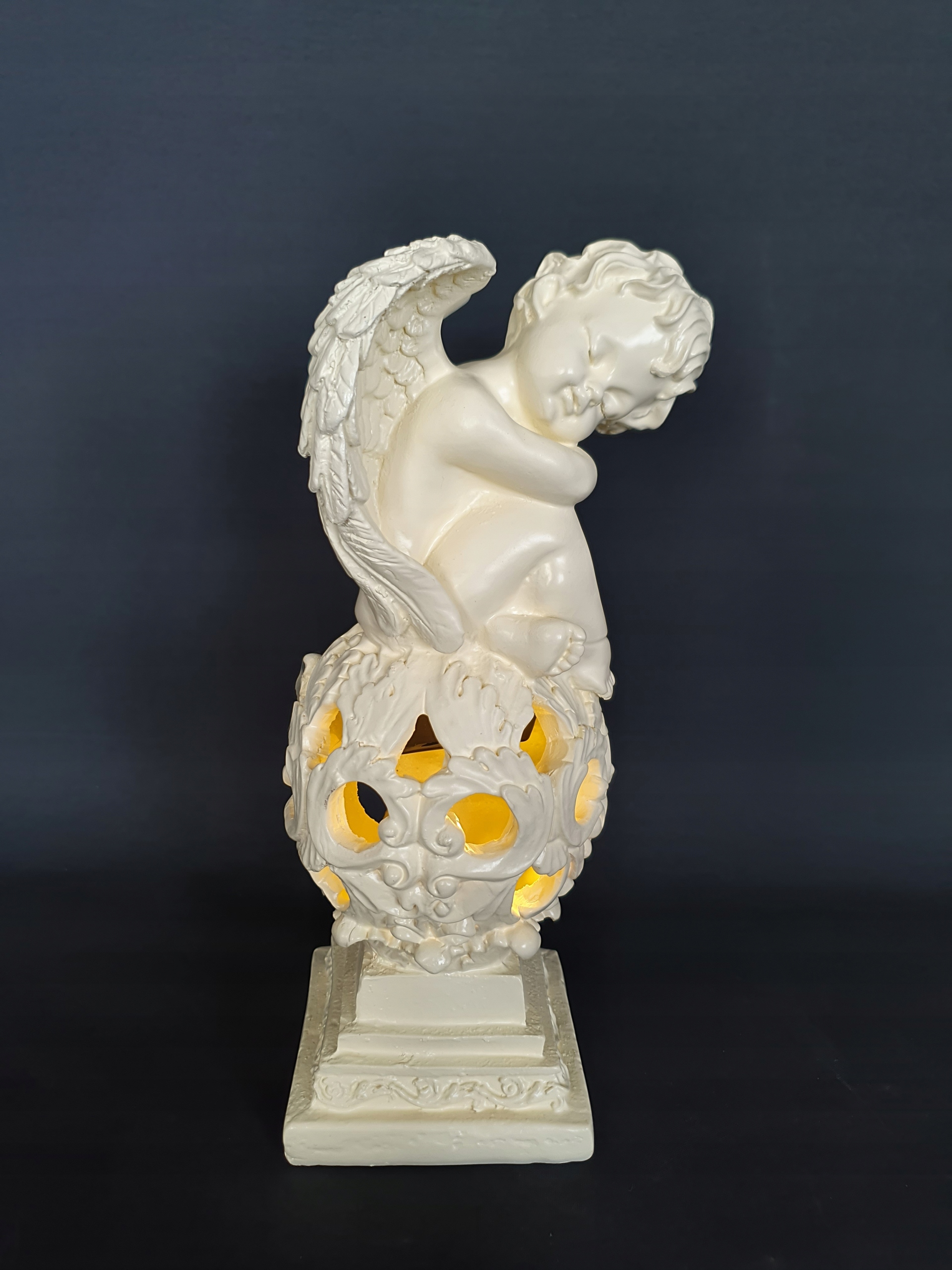 SOLARNY ANIOŁ LED ANIOŁEK 26CM SOLARNA OGRODU