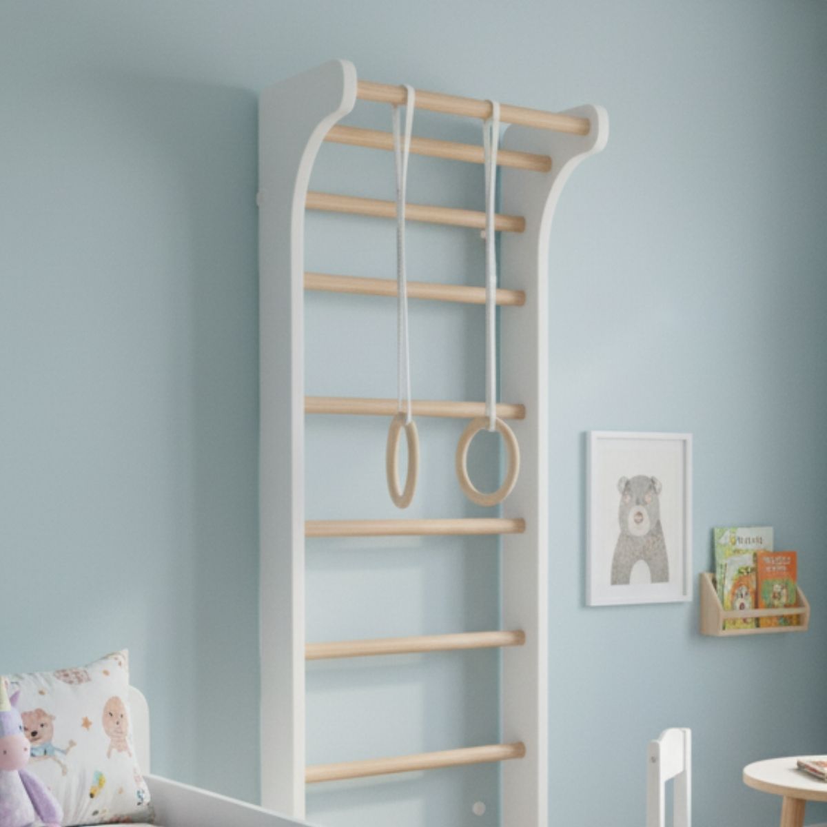 drabinka gimnastyczna Tween biały