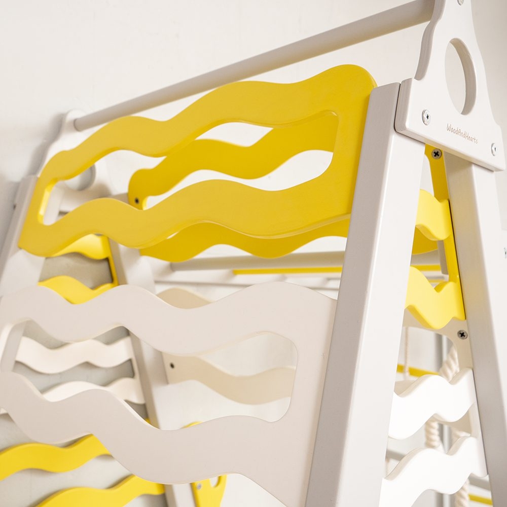 domowy plac zabaw Wave basic - szary