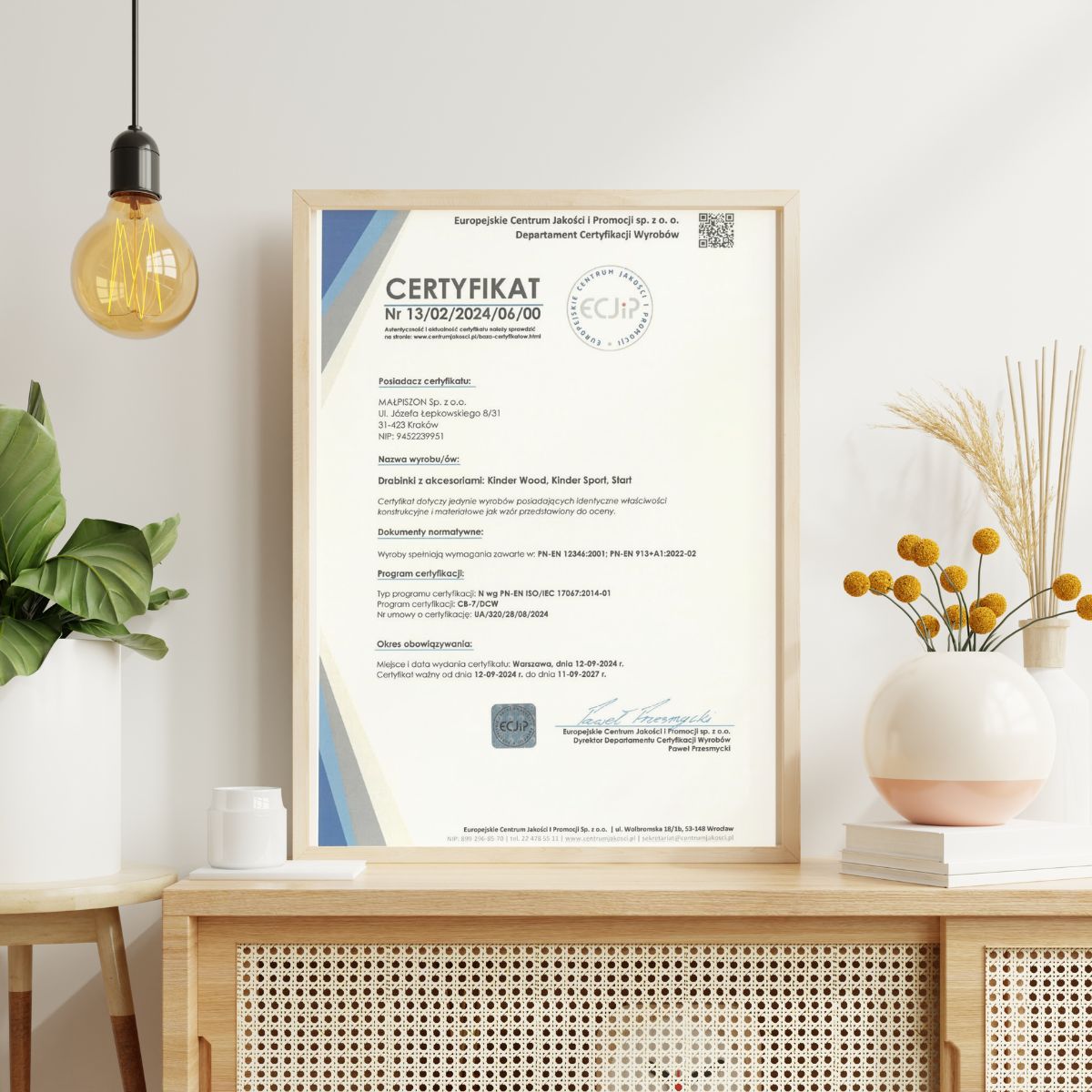 domowy plac zabaw Castle - biały-pastel