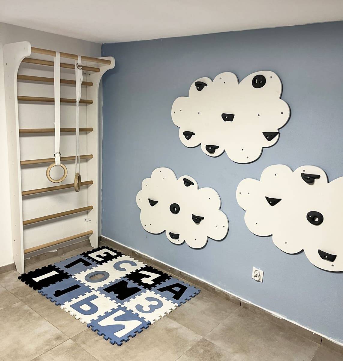 drabinka gimnastyczna Tween biały