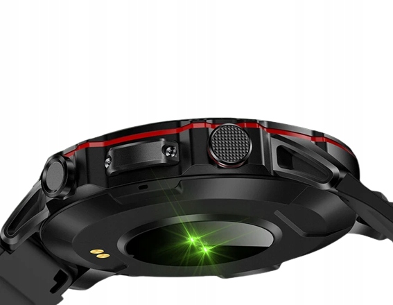 Smartwatch sportowy ciśnienie tętno rozmowy menu PL aplikacja Android