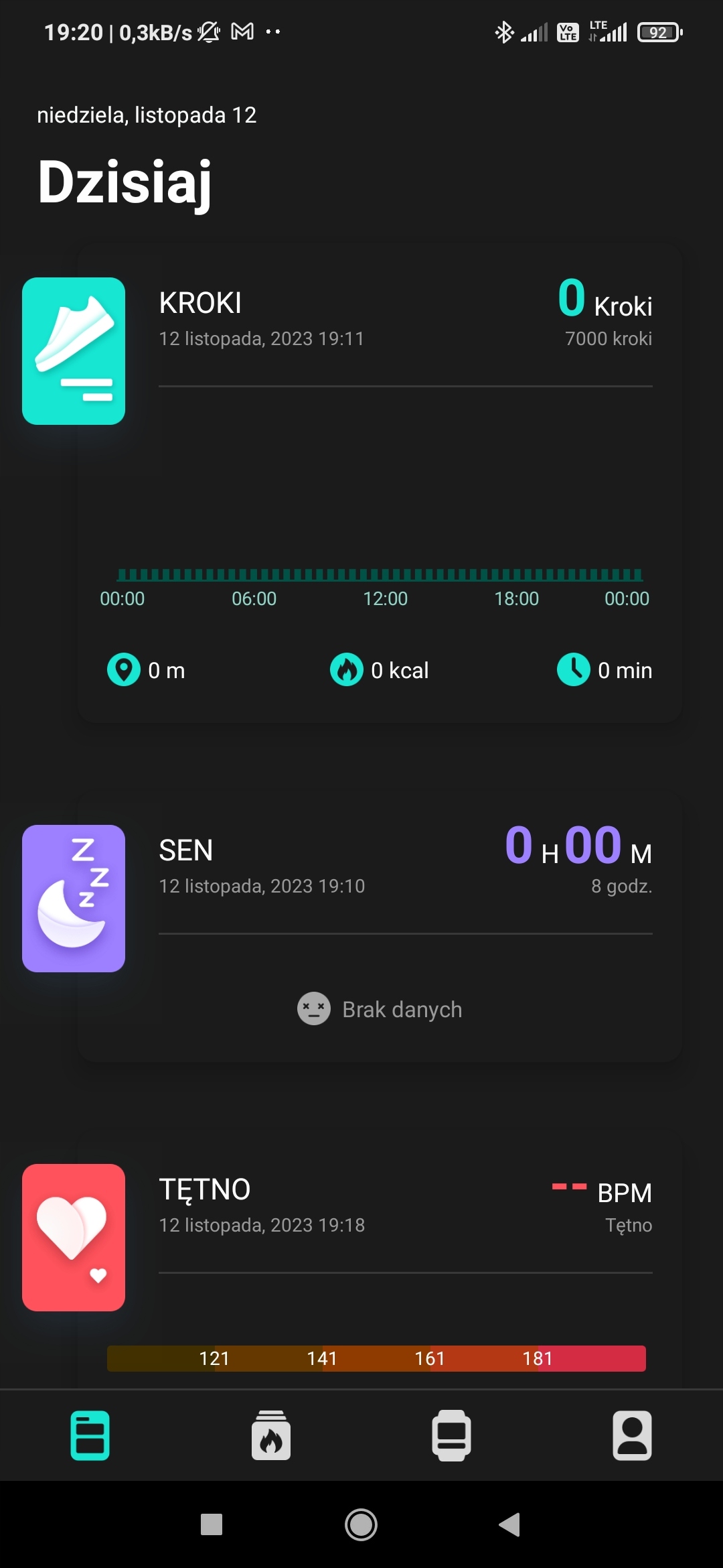 Smartwatch sportowy ciśnienie tętno rozmowy menu PL aplikacja Android