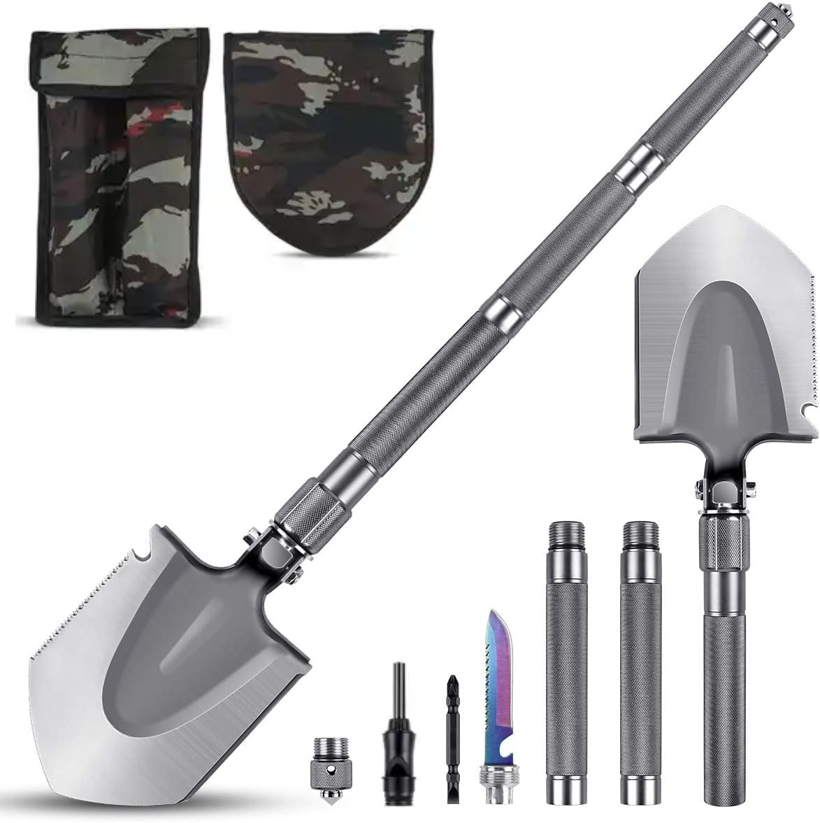 Multifunkcyjna saperka SURVIVAL niezbędnik 16W1 SOLIDNA