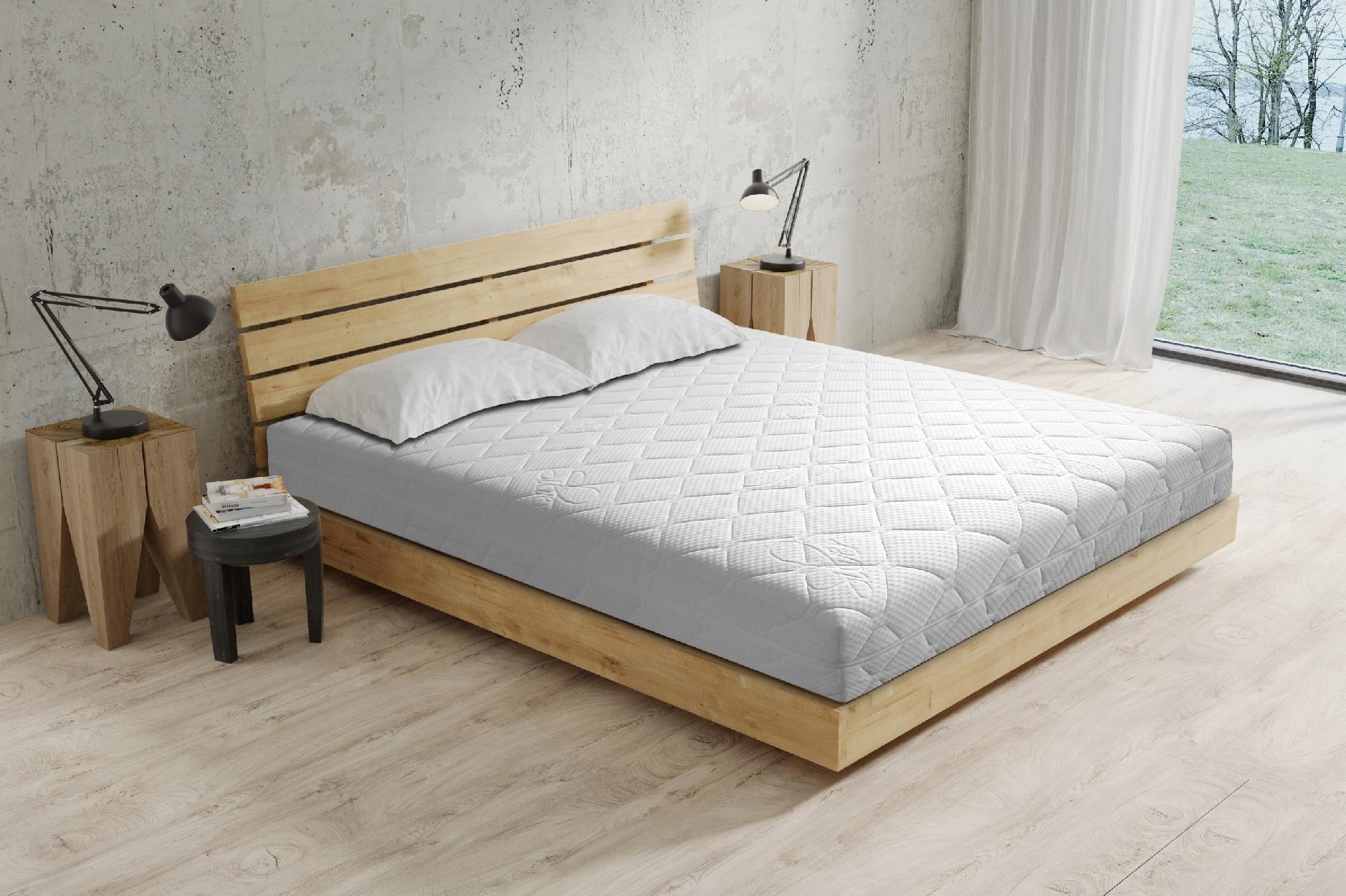 Materac SILVER WAVE 160x200 Piankowy 7 Stref LUX