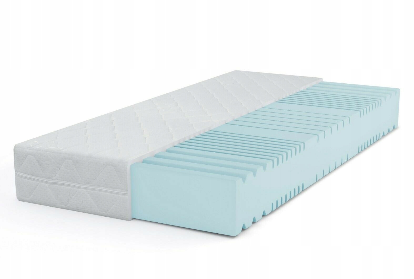 Materac SILVER WAVE 160x200 Piankowy 7 Stref LUX