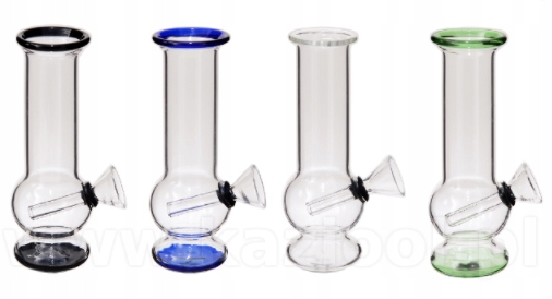 Fajka Wodna Bongo Szklane 12 cm Atomic