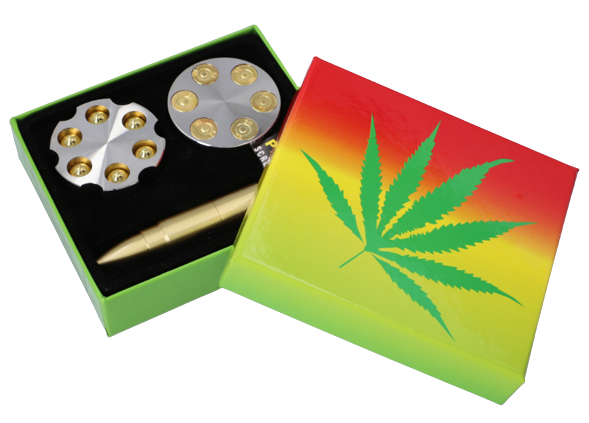 Fajka + Młynek do Tytoniu w Zestawie