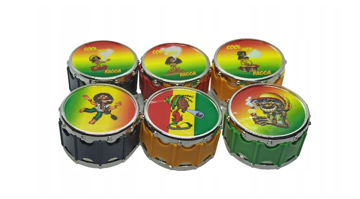 Młynek do Tytoniu Grinder Crusher Metalowy Reggae