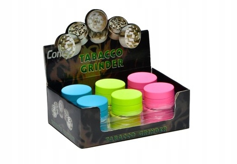 Crusher do Tytoniu Metalowy Grinder Młynek Atomic