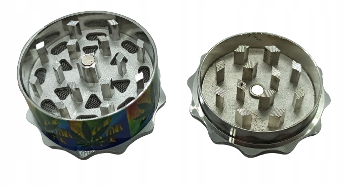 Młynek do Tytoniu Grinder Crusher Metalowy Reggae