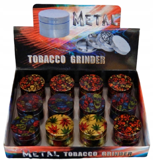 Młynek do Tytoniu Grinder Crusher Metalowy