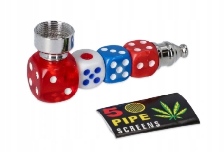 Lufka z Kostek do Gry + Zapas Sitek Zestaw