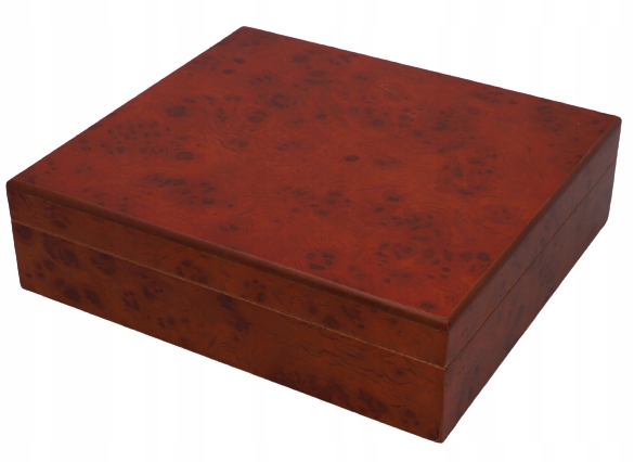 Brązowy Humidor Profesjonalny Pojemnik na Cygara