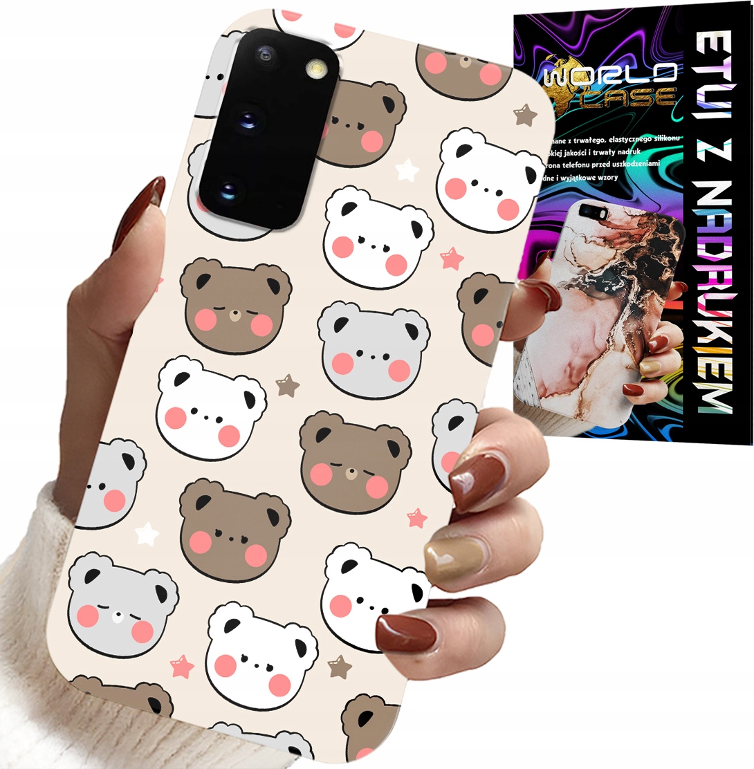 ETUI DO SAMSUNG GALAXY S20 - MIŚ MISIE WZORY DLA NAJMŁODSZYCH + FOLIA