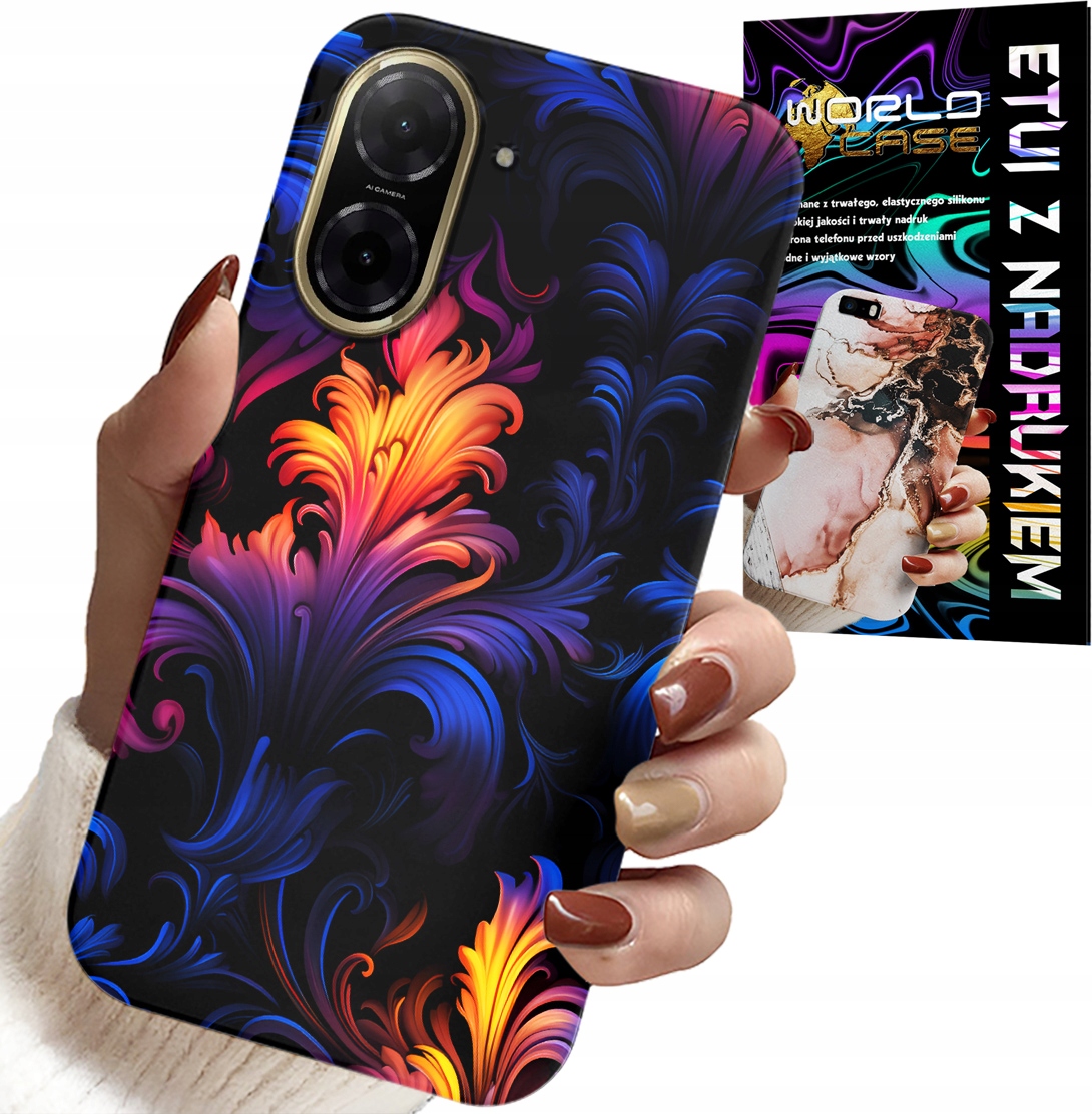 ETUI DO XIAOMI REDMI A5 - ABSTRAKCYJNE KOLOROWE WZORY + FOLIA